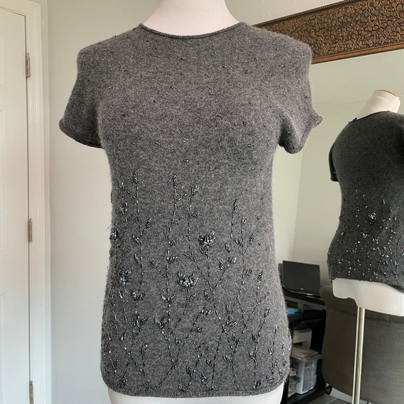 3 for $25 / DKNY lambs wool & angora sweater M - Picture 4 of 13